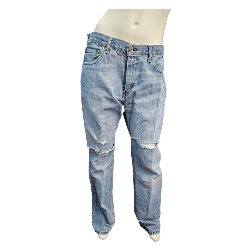LEVIS Straight Leg Jeans Mens Size 34 x34 Vintage 90"s